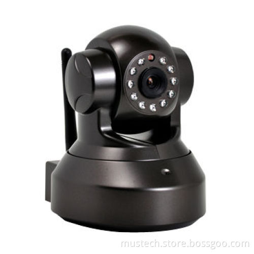 Hot Sell 1.3-megapixel 720P Indoor Wireless P2P IP Camera with 12V DC/2.0A Power Supply